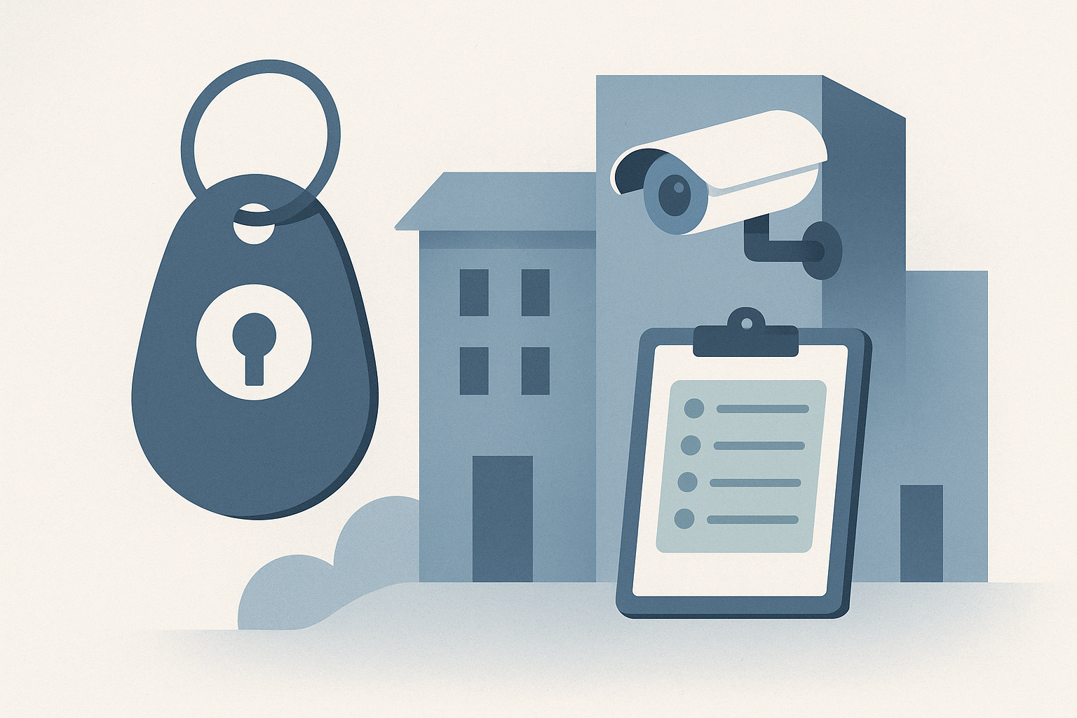 Cameras, Fobs and Entry Logs Without a Privacy Problem
